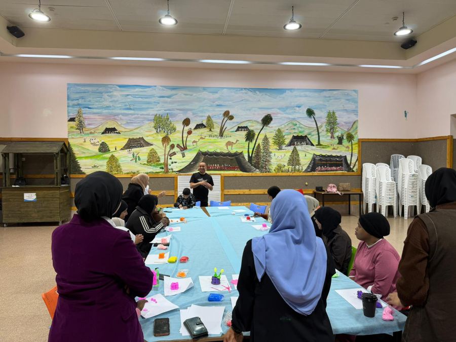 ورشة تفريغ الطاقة… لأصحاب الهمم العالية في رهط